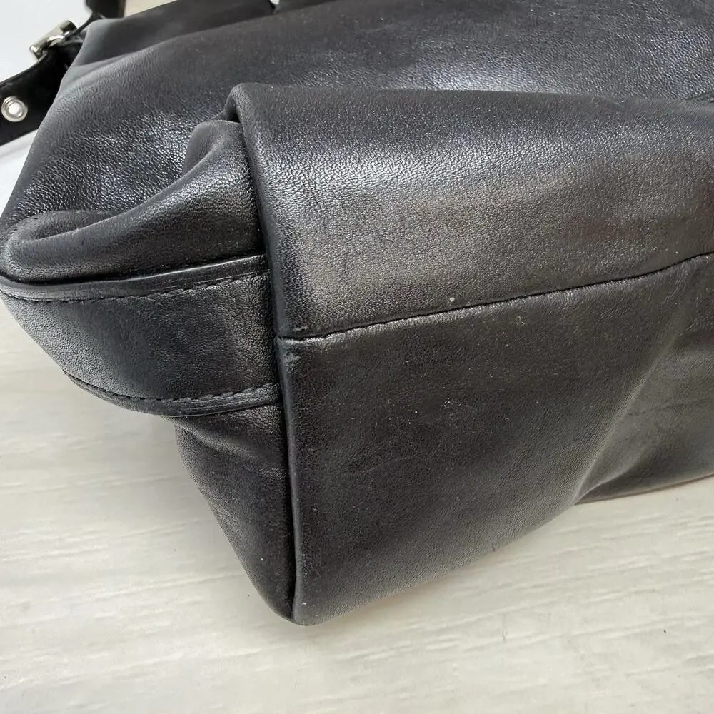 Coach Legacy Rory 19892 Black Leather Satchel Purse Shoulder Bag